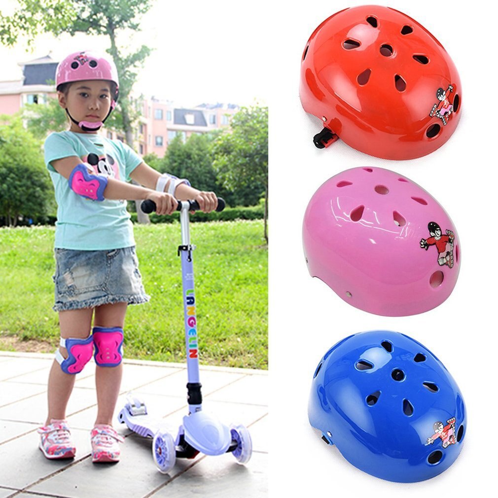 Cute Shape Ultralight Kids Roller Skating Helmet Snowboard Helmet For Safety Riding Skating Scooter Outdoor Extreme Sports