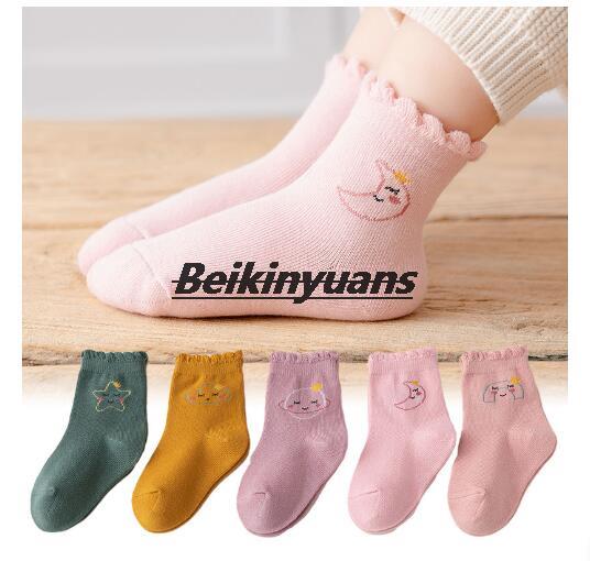 freundlicher socken Winter kleine gebrochene blume trommel freundlicher socken spitze Netz junge Baby mädchen socke freundlicher Winter Warme strumpf: 3 / Fit 3-5year