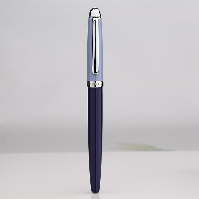 Moonman Metal Fountain Pen Molandi Season Color Fine 0.4mm Nib Writing Pens Office Business Writing Set Stationery Supply: e