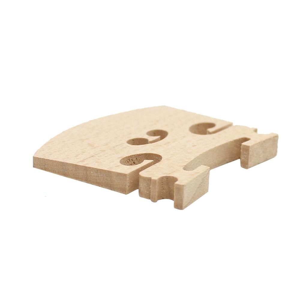 Violin Bridge Maple Wood Material Violin Code for 4/4 3/4 1/2 1/4 1/8 Size Violin Instrument Accessory: 1-8