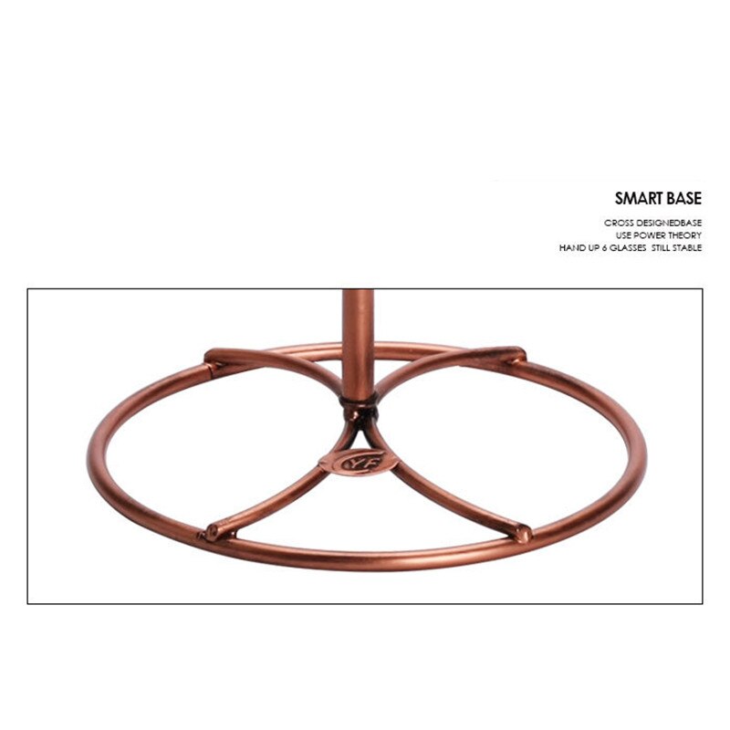 metal copper barware storage goblet cup rack racks hanging wine glass decorations holder bar home decor