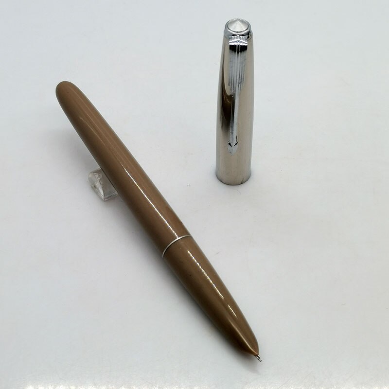 Stylo plume Vintage Hero Yong Sheng 412, de papeterie d&#39;écriture à pointe Fine pour étudiants utilisant les années 1990: Gris foncé