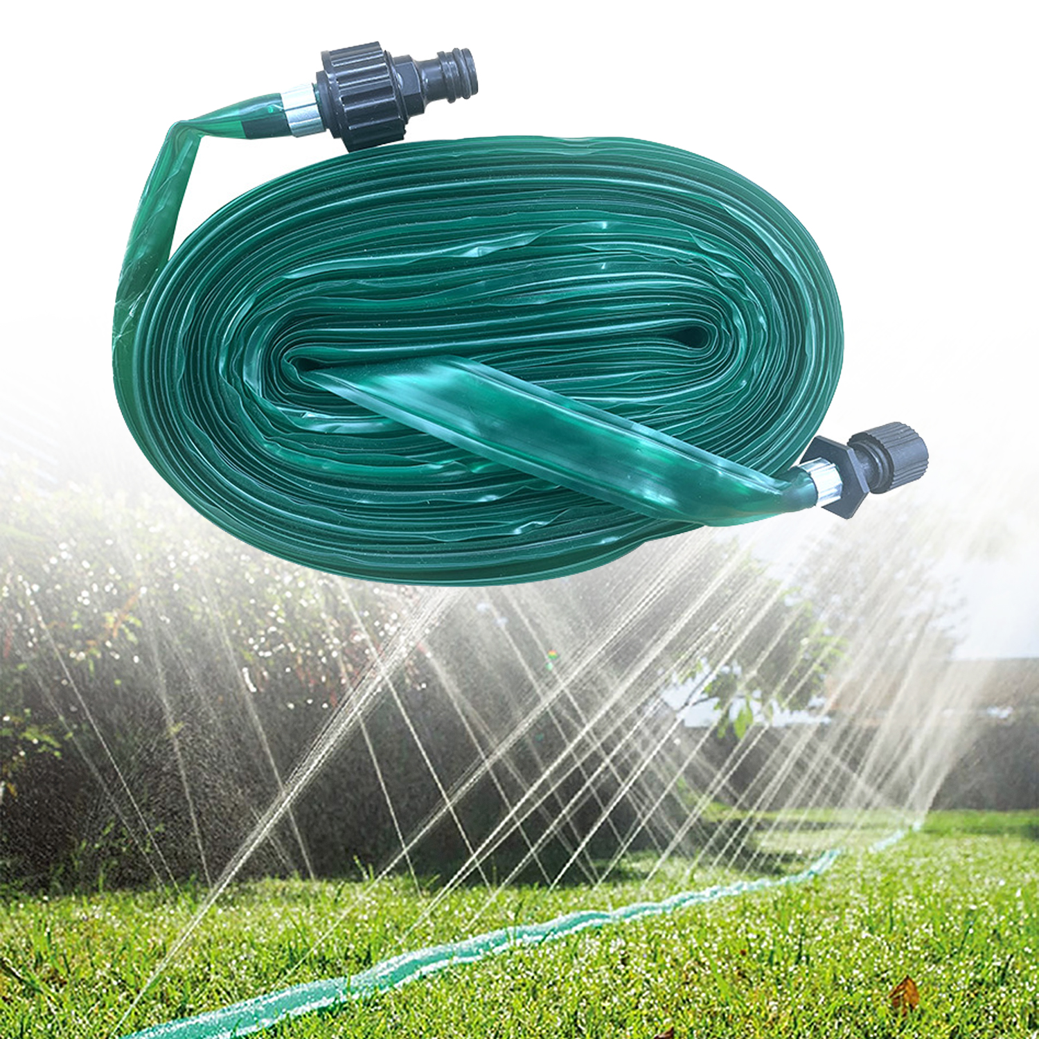 Sprinkler Soaker Slang Druppelslang Sprinkler Set Tuin Gazon Water Irrigatie Spray Slang Voor Tuin Gazon Irrigatie Systeem