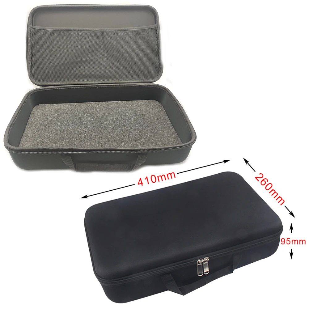 Foam Storage Bag Camera Lens Shockproof Box Travel Tool Box Outdoor EVA Zipper Fishing Case Electric Tools Accessories: SKY BLUE