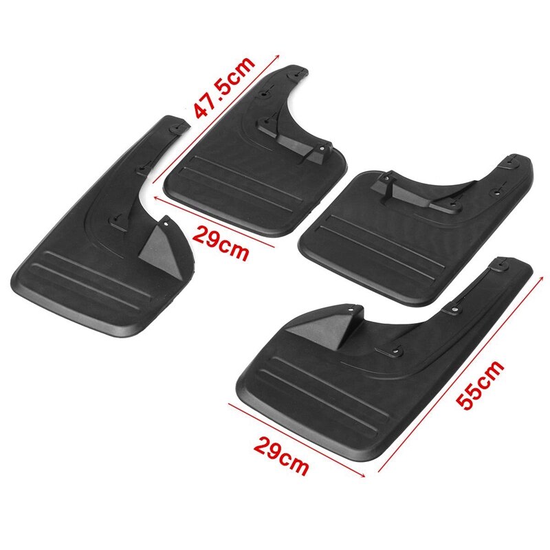 Pour Toyota Hilux Bavettes Garde-boue Pour L'avant Et L Et 144976351162