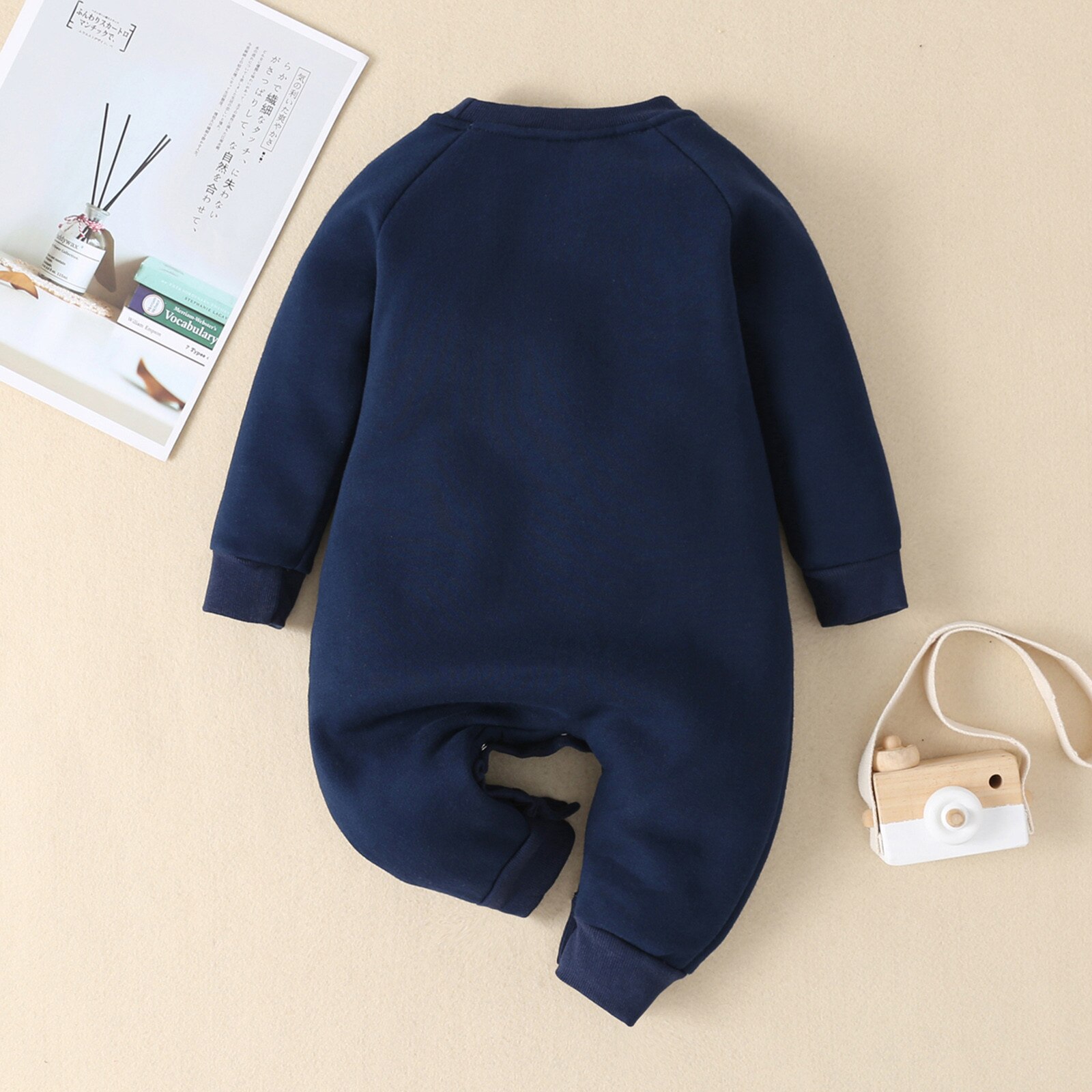 #48 0-12M Newborn Infant Baby Boy Girl Long Sleeve Christmas Deer Romper Jumpsuit Clothes Autumn Winter Newborn Rompers