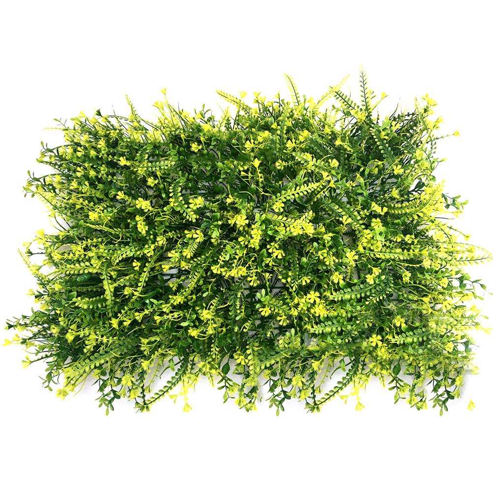 Artificial Hedge Plants Decorative Fence Privacy Screen Grass Lawn For Garden Backyard Home Greenhouse Garden Fence: 03