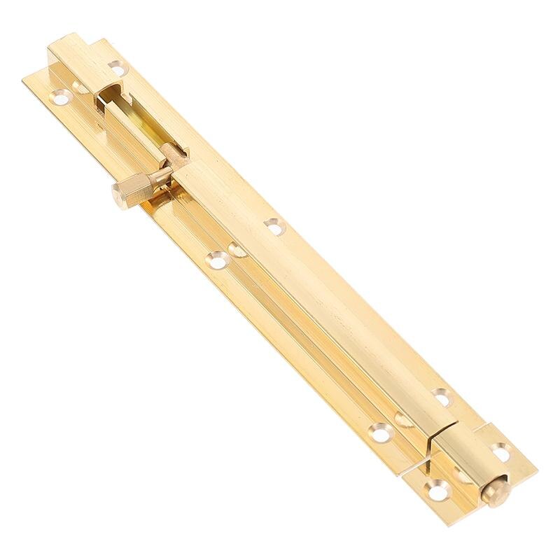 6 inch Door Latch Door Security Slide Latch Lock Copper Door Latch Slide Door Lock