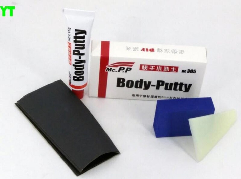 Bil reparation penna  ta 45,  auto paint penna kvicksand beige färg för corolla: Kroppspackel