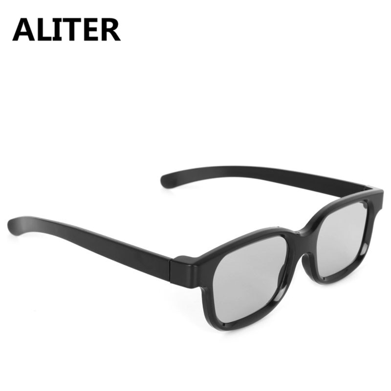 ALITER polarisé passif lunettes 3D noir H3 pour TV réel D 3D cinémas