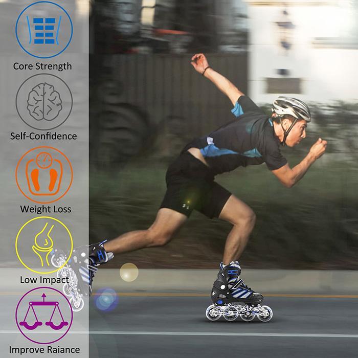 Inline Skates Professionelle Erwachsene Roller Skating Schuhe Veränderbar Slalom Geschwindigkeit Patines Freies Skating Racing Ska 255-270mm