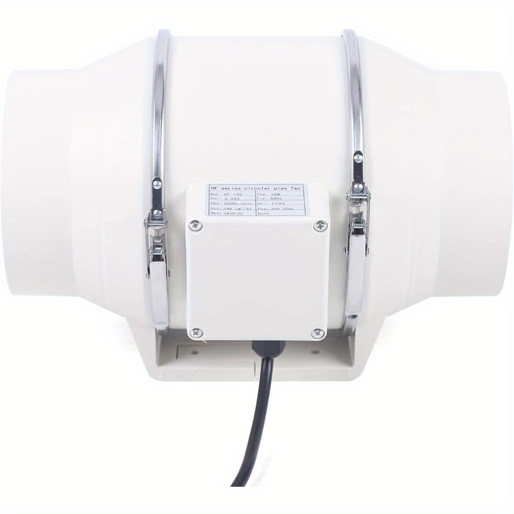 220 V leiser Kupfermotor, Belüftung, Abluftgebläse, hocheffizienter Abluft, Inline-Kanalventilator, Lüftungsschlitze