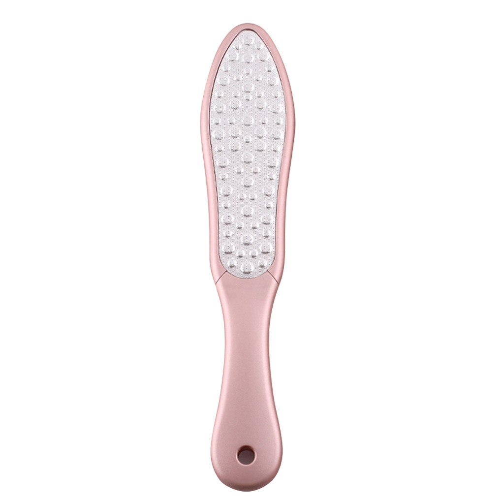 Foot Callus Remover Pedicure Scrubber Stainless Steel Foot Grater Heel File Hard Skin Rasp Grinding foot File Remove Dead Skin: Pink