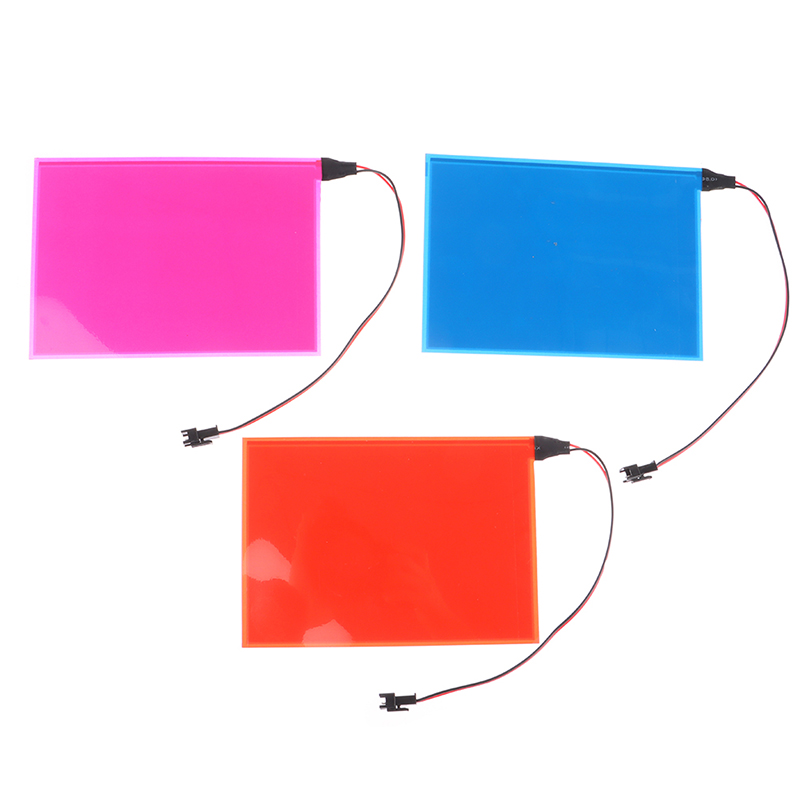 Panel-Hintergrundbeleuchtung, LED-Leuchte, 15 x 13,5 cm, Panel-Hintergrundbeleuchtung, LED-Elektrolumineszenz-El-Hintergrundbeleuchtung mit DC12V-Wechselrichter