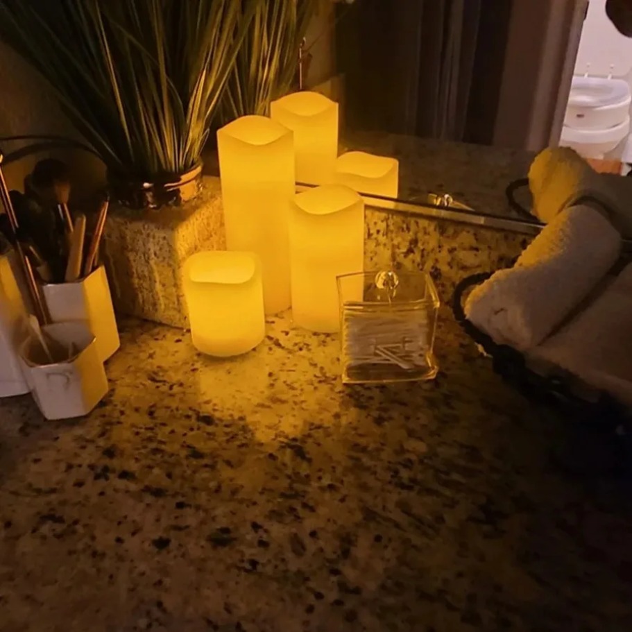 Lampe à bougie électrique LED, sans flamme, alimentée par batterie, pour décoration de mariage, fournitures de fête d'anniversaire