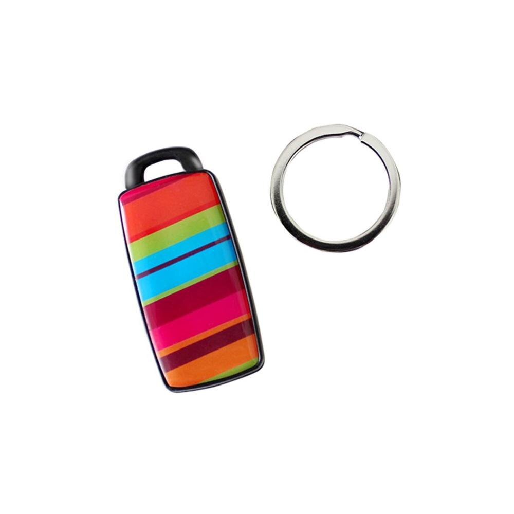 1Pcs Anti-Verloren Alarm Key Finder Locator Sleutelhanger Whistle Sound Mini Key Finder Draadloze Fluitje Key Finder Kleur willekeurige