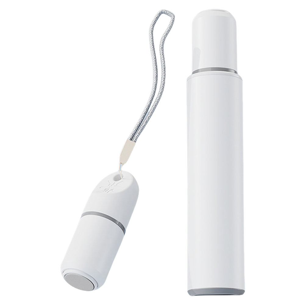Elektronische muggenbeetpen, natuurlijke warmtepen voor muggenbeten, chemicaliënvrije pen voor verlichting van jeuk door insectenbeten, ideaal voor kamperen, reizen en buitenactiviteiten.: Wit
