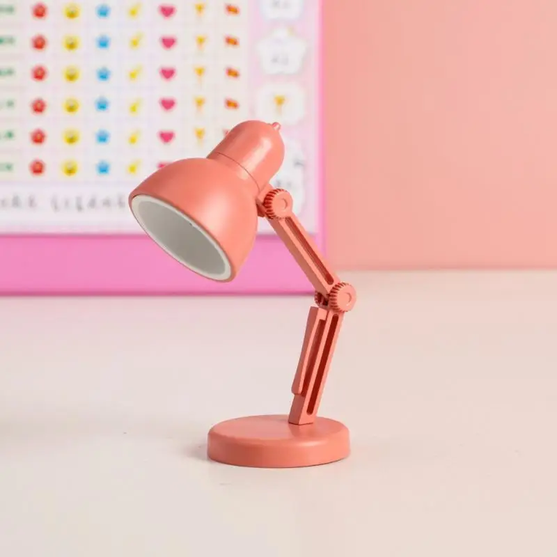 Mini lámpara LED para libros, luz creativa para libros pequeños, luz nocturna para dormitorio, Mini Clip para libros, luz cálida, protección ocular, lámpara de mesa pequeña: changeable