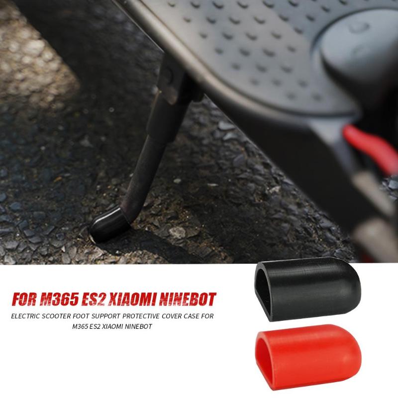 Elektrische Scooter Siliconen Voet Ondersteuning Beschermende Cover Case Voet Stand Pad Skateboard Accessoires voor M365 ES2 Xiaomi Ninebot