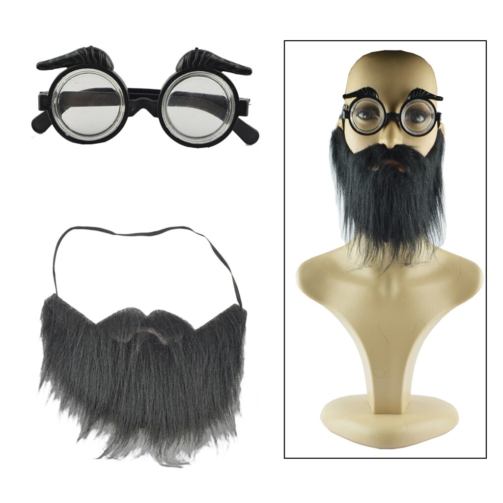 Disguise Glasses with Funny Eyebrows and Mustache Perfect Party Favors for Costume Halloween and Birthday Parties