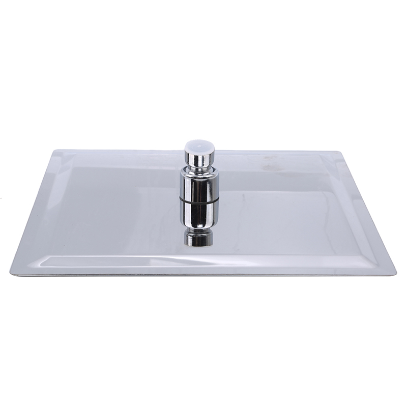 Square Round Shape Stainless Steel Ultra-thin Waterfall Rain Large Shower Head Pressurized Bathroom Accessories