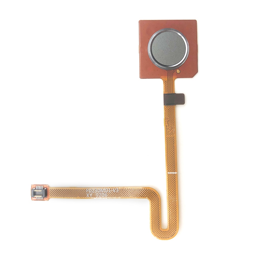Para LG K50 LM-X520/Q60 LM-X525 negro/azul/gris Color tecla de inicio huellas botón Flex Cable