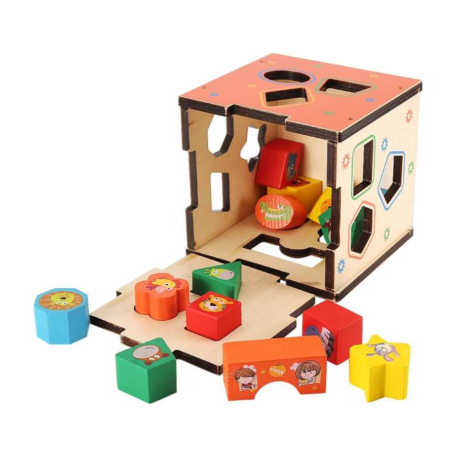 Baby Geometrie Blok Maching Speelgoed Rollende Auto Vroege Educatief Spel Speelgoed