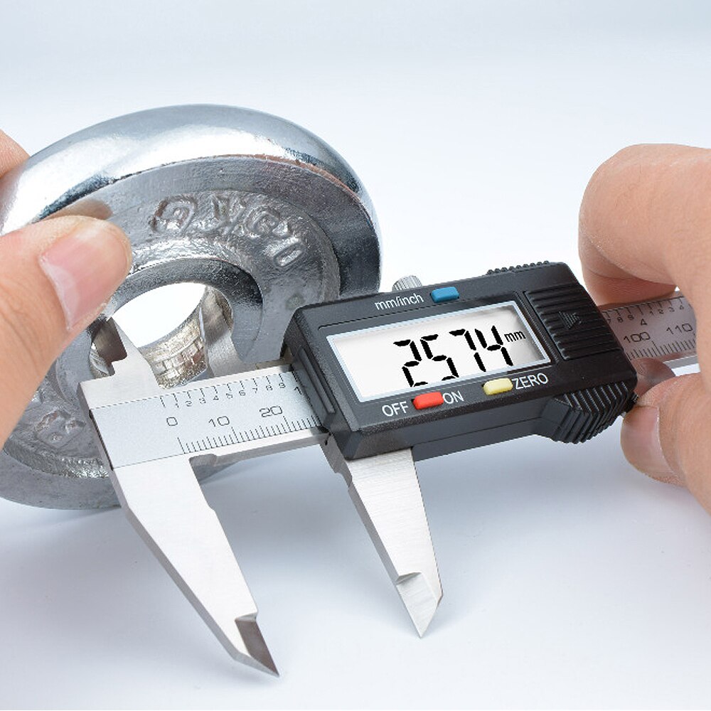 6-inch Electronic Digital Vernier Caliper Micrometer Measuring 0-150mm Stainless Steel Calipers Gauge Measuring & Gauging Tools