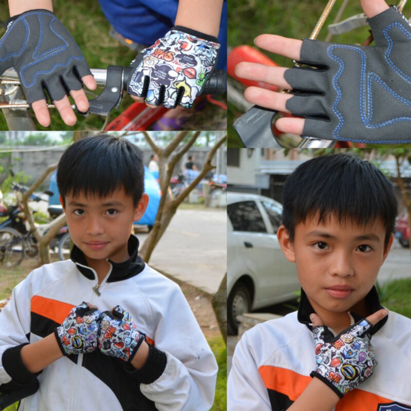 Neue Mountainbike Reiten draussen-Sport Fitness Kurze Finger freundlicher Halbe Handschuhe XR-Heißer