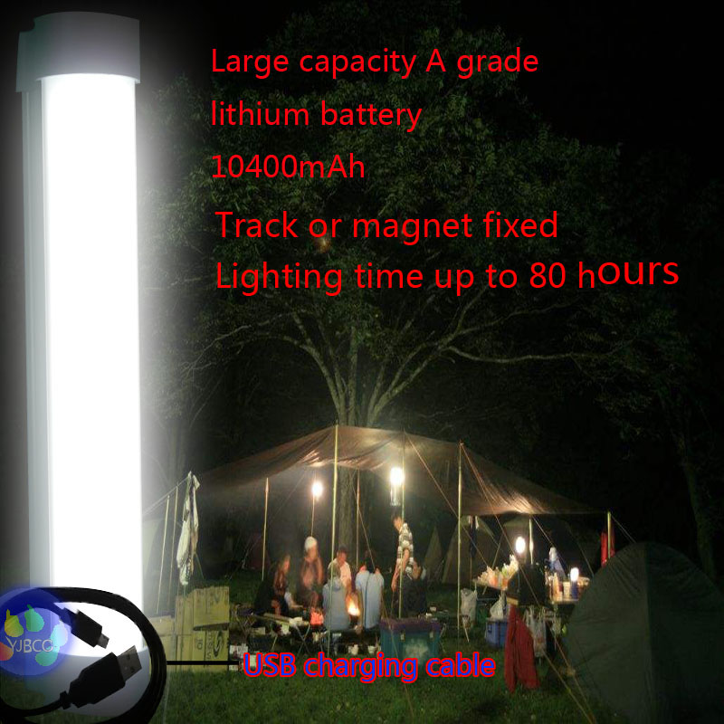 Oplaadbare Draadloze Multifunctionele Noodverlichting 10400Mah Batterij Capaciteit Voor Indoor/Outdoor Led Camping Lamp