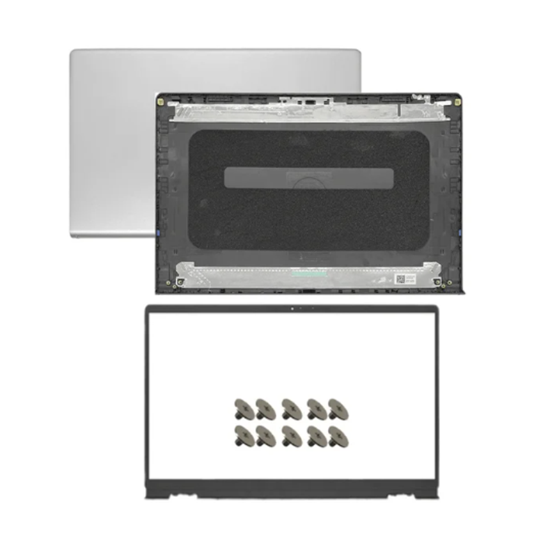Coque pour ordinateur portable Dell Tystro, couvercle arrière, boîtier supérieur, lunette avant, charnière, noir, gris argent, Dell Tystro 15, 3510, 3511, 3515, 3520, 3525,: Bourgogne