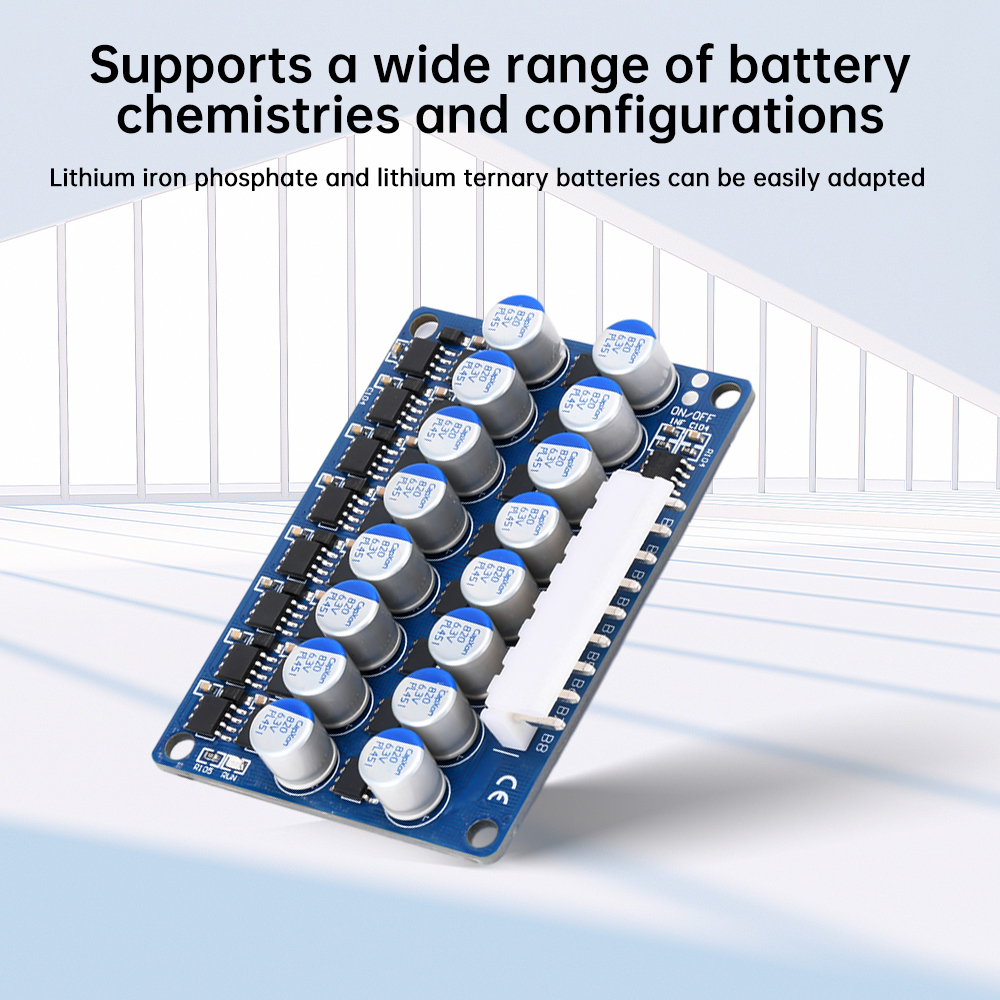BMS 4S 6S 8S 3A Balans Li-Ion Lifepo4 LTO Lithiumbatterij Actieve Equalizer Balancer Board Condensator egaliseren Plaat