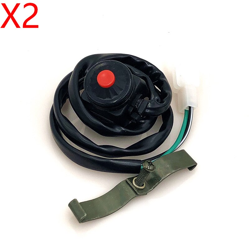 Motorcycle Horn Turn Signal Light Switch Kill Start For 7/8&#39;&#39; Handlebar Dirt Bike Scooter ATV ON/OFF: Switch F