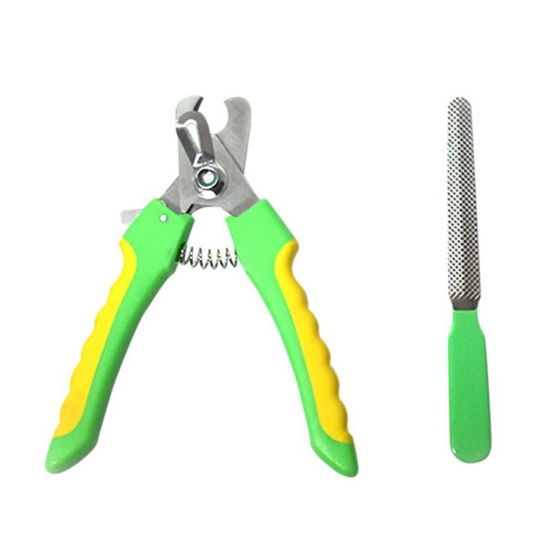 chien coupe-ongles coupe acier inoxydable toilettage ciseaux tondeuses pour animaux chats haut: 4YG / 12 cm