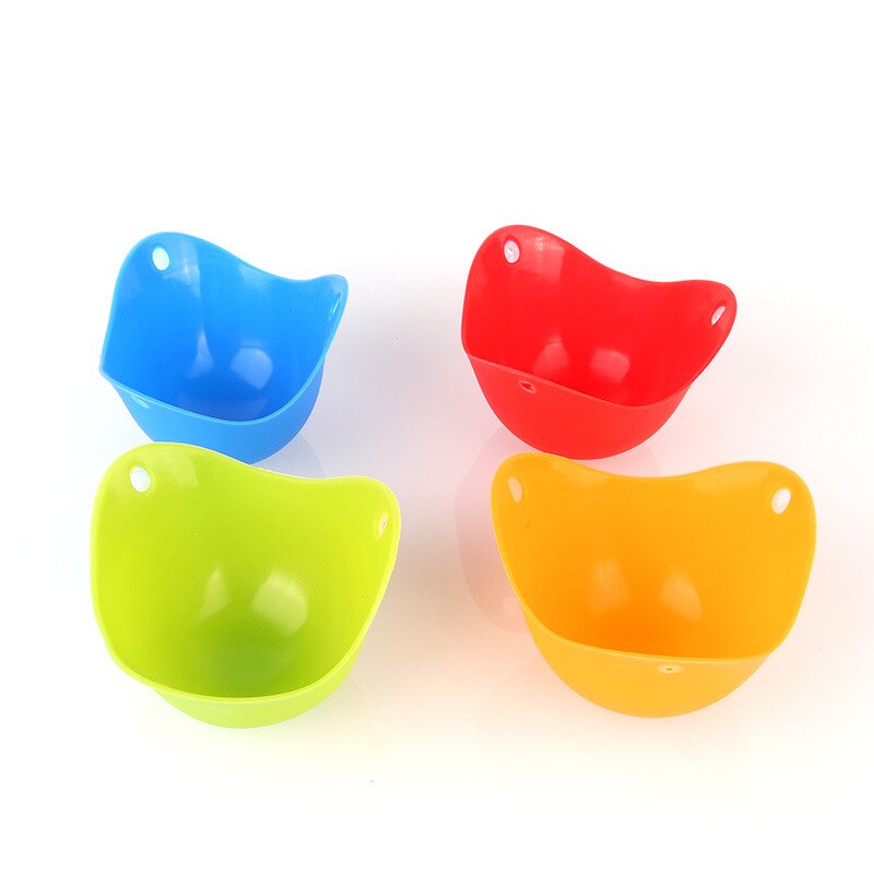 Chaudière à œufs en Silicone multicolore haute température, cuiseur à œufs en Gel de silice et