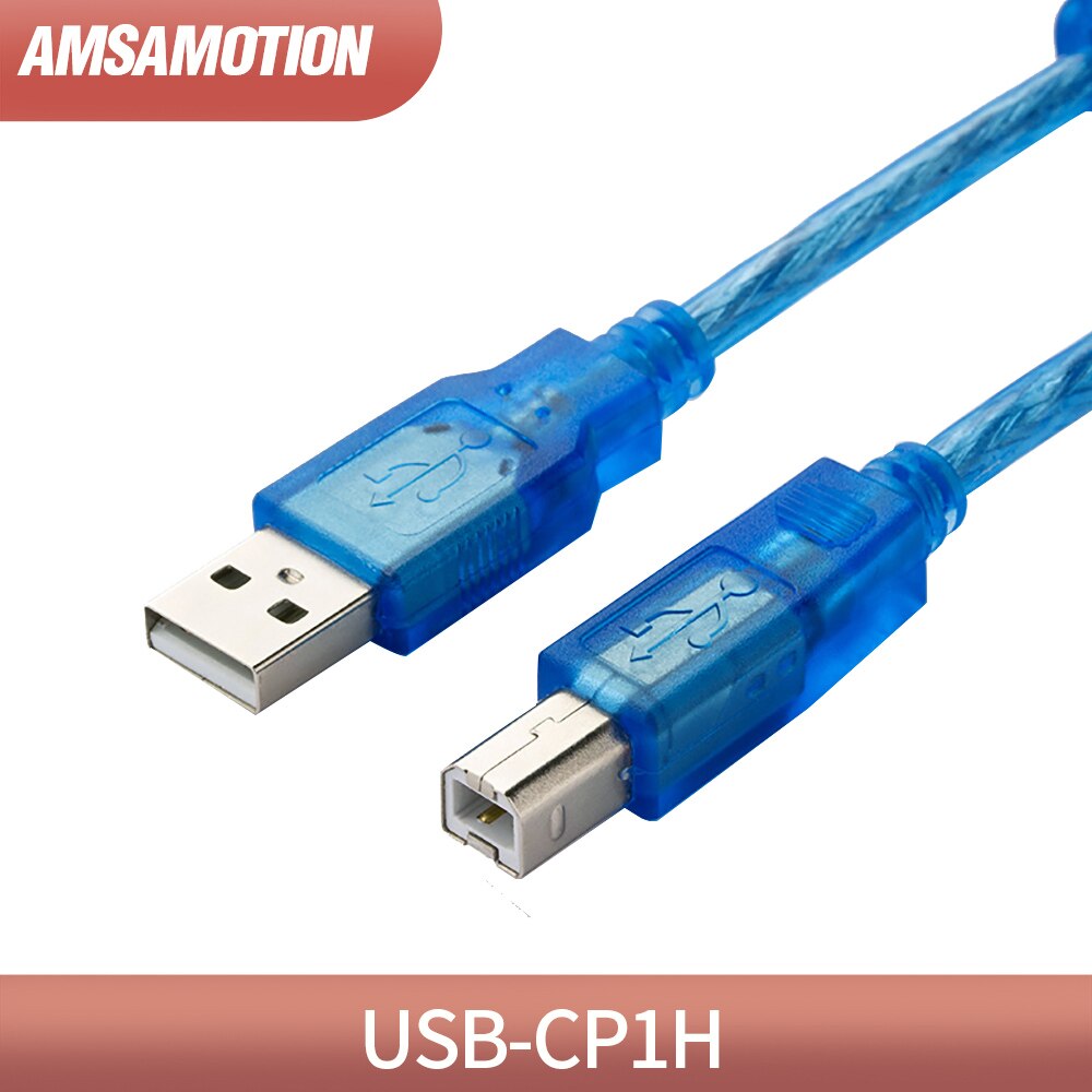 Omron plc kabel usb printer kabel firkantet port usb 2.0 kabel omron  cp1h kabel 2m længde