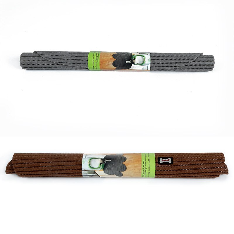 Non slip Litter Lock Mat Cat Litter Trapping Mat Pet Food Mat Wipe Cleaning