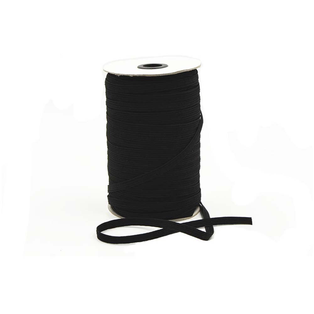 Ruban élastique en Spandex à haute élasticité, 4/4/5/6/8/10/12mm, 4 mètres/lot, garniture de bande, tissu de couture, accessoires pour vêtements de bricolage