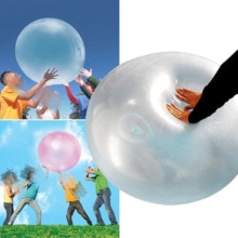 Transparent bubble ball inflatable ball children's big light ball toy parent-child decompression interactive toy