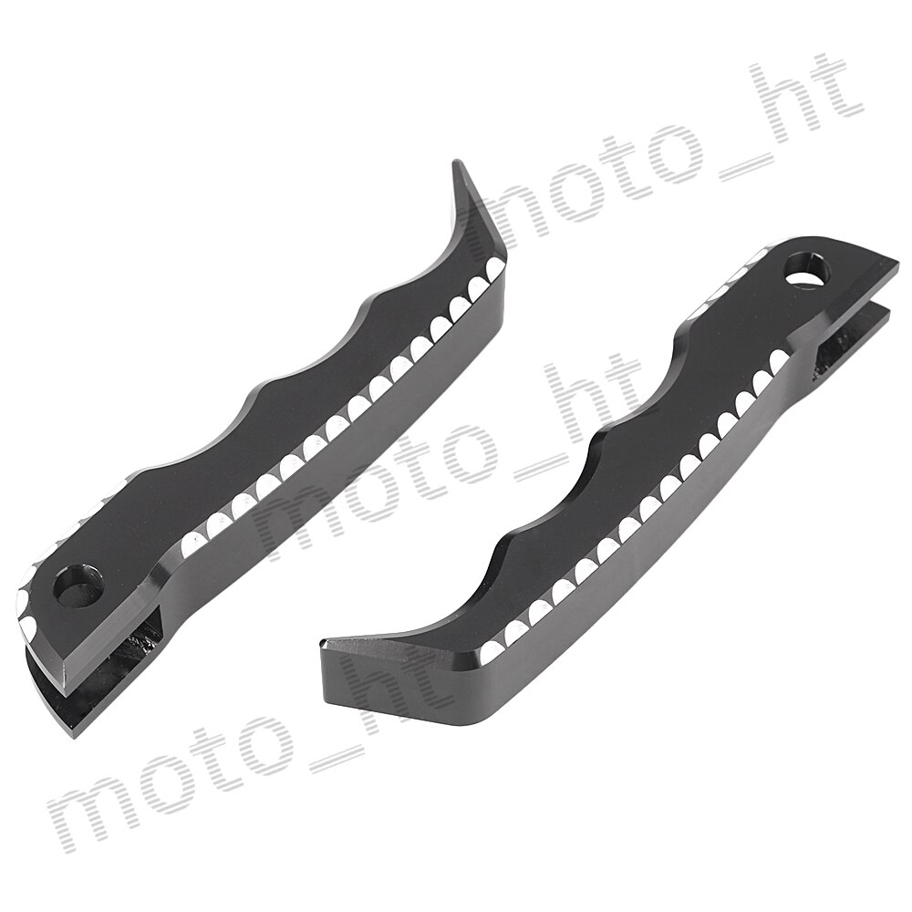 Motorrad Fußrasten Schwarz - Vorne Für Yamaha V-STAR & Virago Modelle