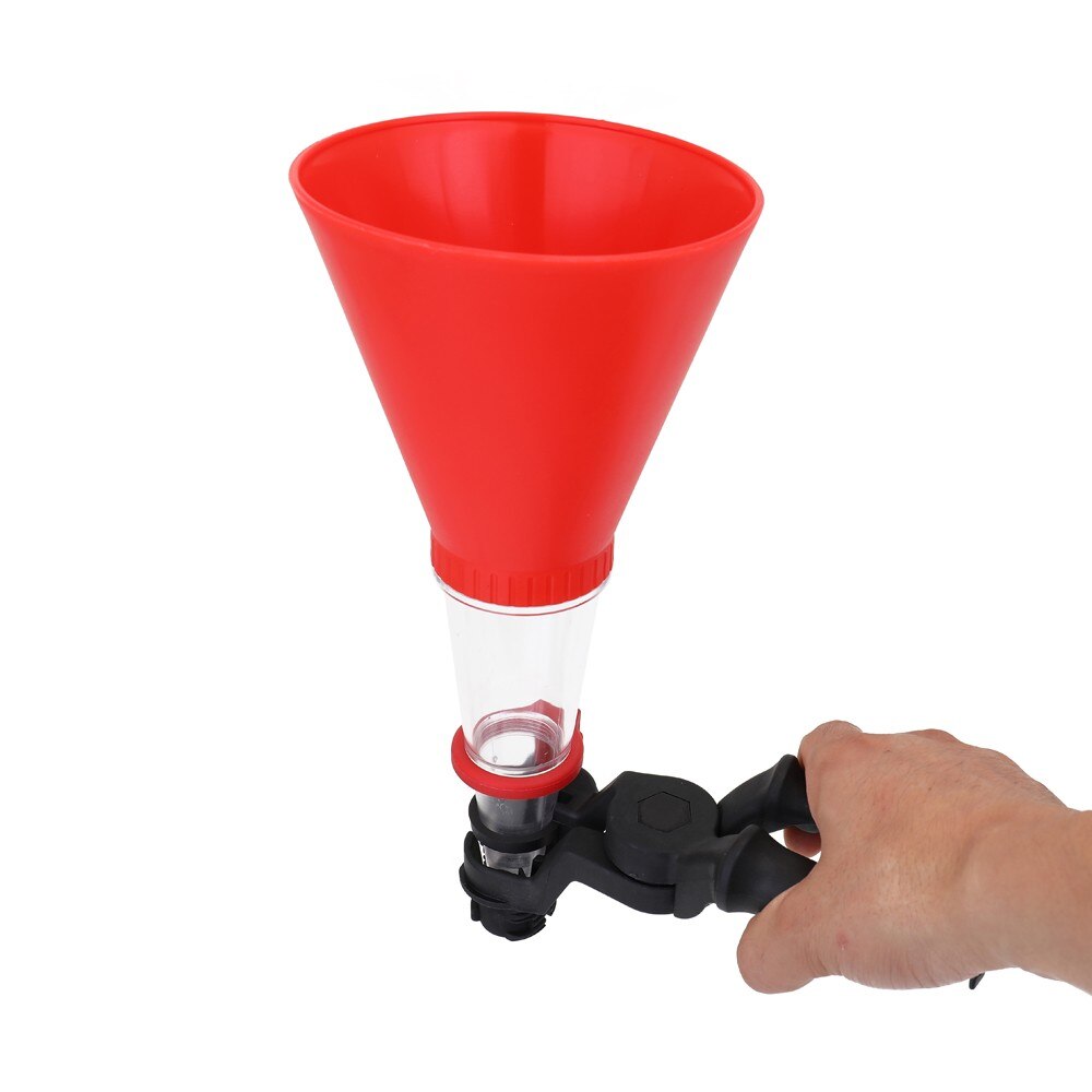 Car Universal Oil Funnel Plastics Engine System Threaded Type Adjustable Car Universal Oil Funnel Coolant Funnel Adapter