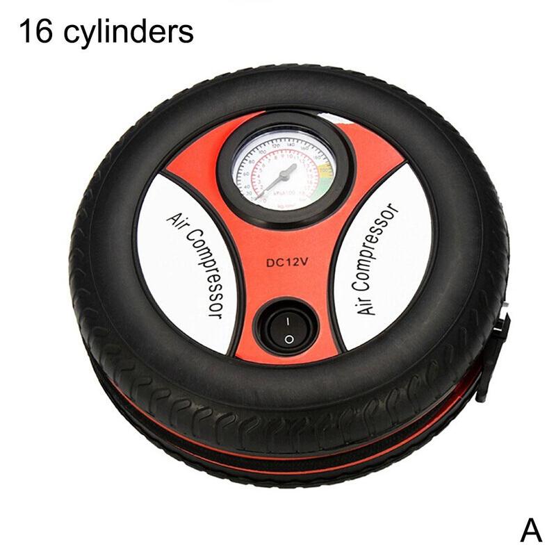 Car Air Pump Portable Electric Mini Tire Inflator Air Compressor Car Auto Pump 260PSI 156W 12V Low Noise High Efficiency 2021New: 16