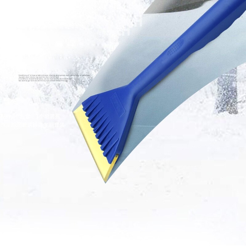 Raspador de limpieza de nieve escarcha para parabrisas de coche, espátula de limpieza de nieve manual, pala ergonómica, espátula