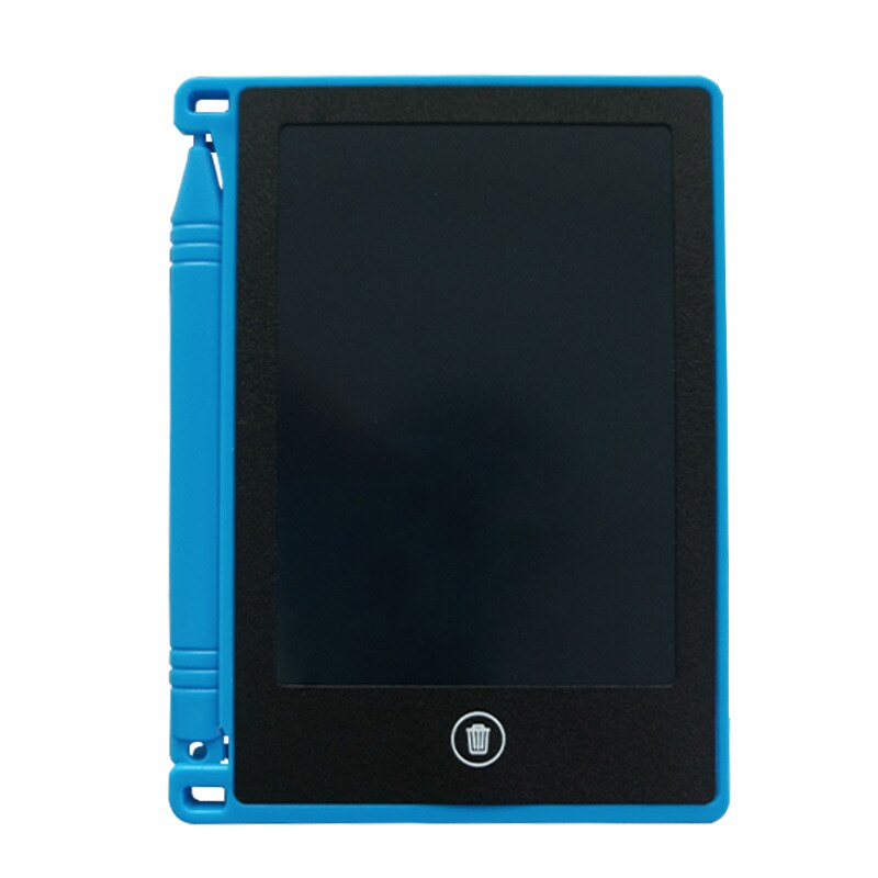 LCD Writing Tablet Digital Drawing Electronic Handwriting Pad Message Graphics Writing Board Children 4.4 inch: Blue