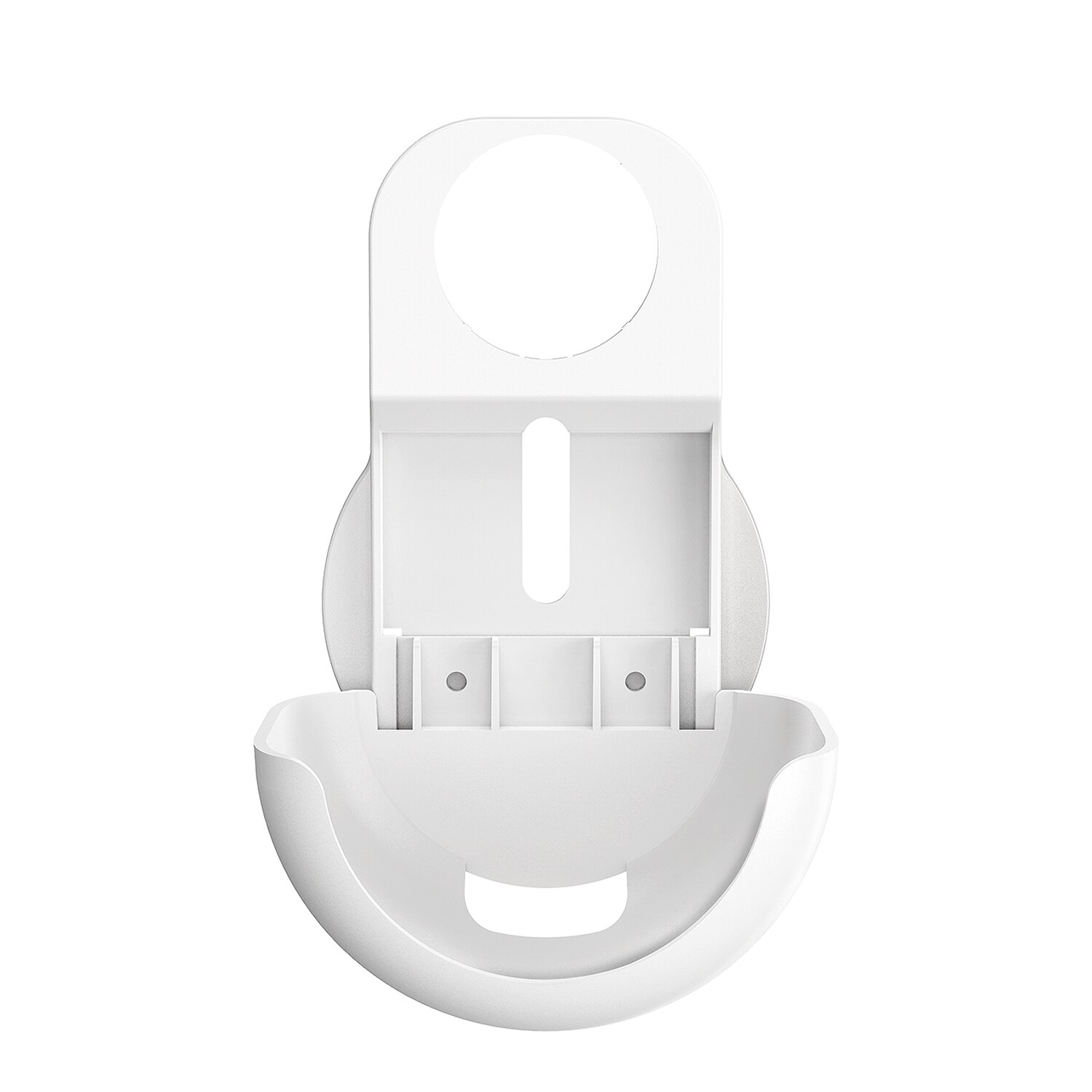 Prise support de montage mural uniquement pour routeur WiFi Google Nest Installation facile et pas de support d'encombrement de cordon support pas de vis, blanc: 1pcs