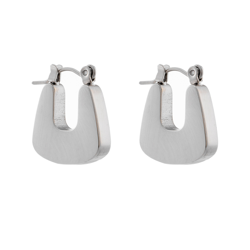 pendientes acero inoxidable mujer pendientes largos mujer MEYRROYU-pendientes de acero inoxidable 316L para mujer, joyería romántica geométrica Rectangular, novedad de , de: Deep Purple