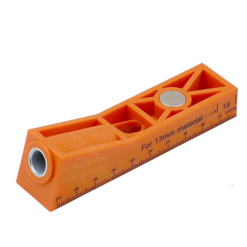 Woodworking angled hole locator drill guide Hole fixture drill guide Hole locator with hole positioning accessories: 1 hole