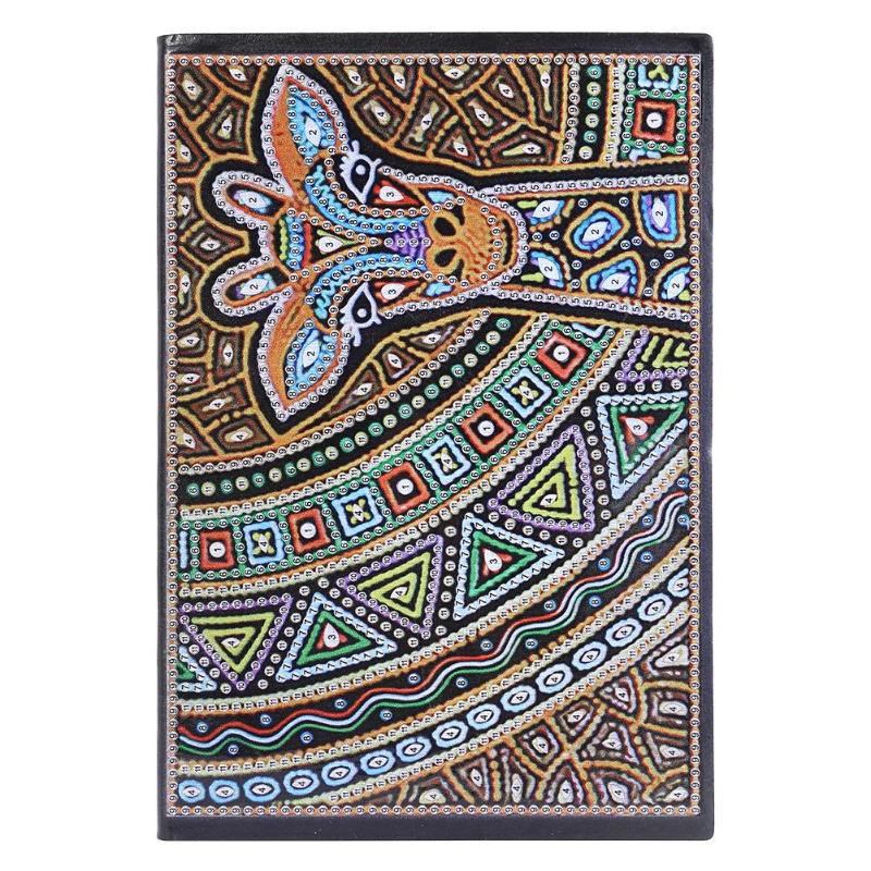 DIY Diamond Painting Notebook Special Shaped Diamond Vintage Animal Pattern 50 Pages A5 Painting Book Crafts Children