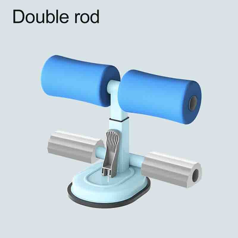 Abdominal Machine Crunches Aid for Men Women Sit-Up Bar Fitness Abs Trainer Workout Equipment for Home Work: Gray