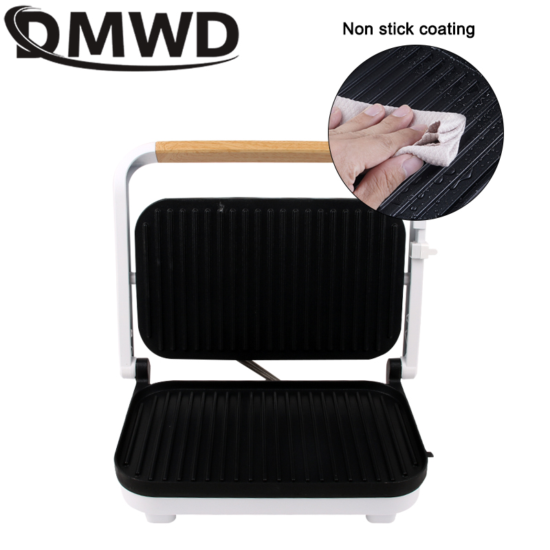 Dmwd Elektrische Steak Machine Multi Functionele Sandwich Muffin Maker Ontbijt Hamburger Panini Machine Omelet Fornuis Koekenpan